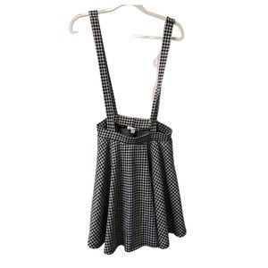Fashion Nova skirt overalls